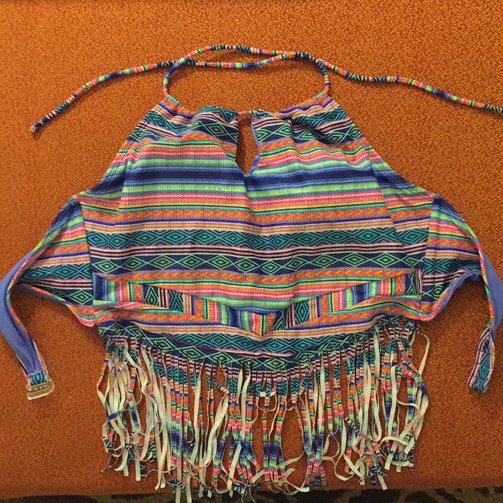 Two piece bathing suit top